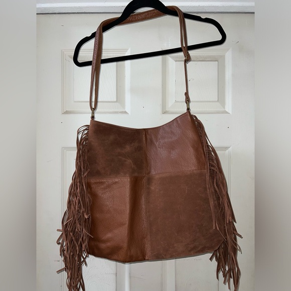 T-Shirt & Jeans Suede with fringe Bags - Picture 4 of 5